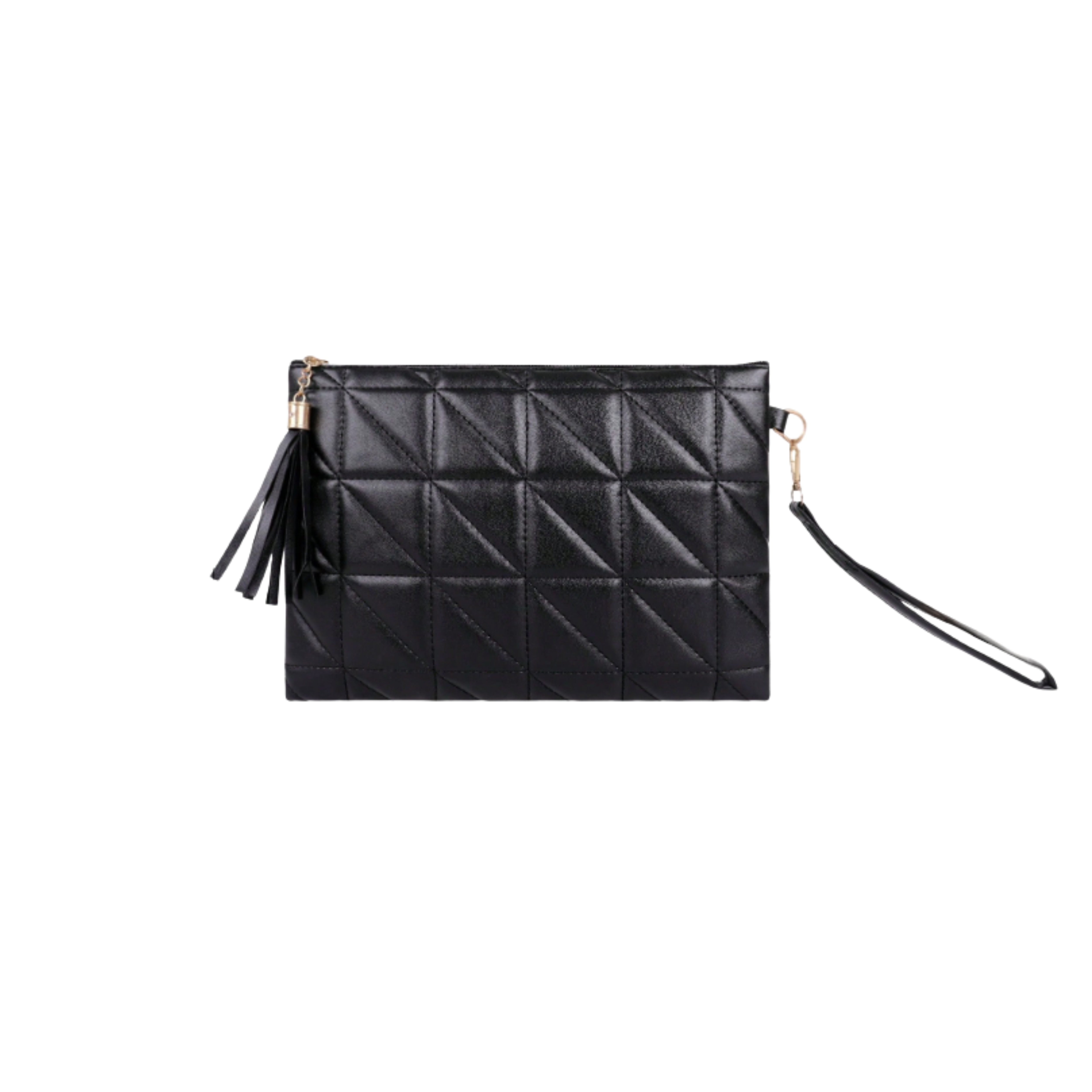 Irene – Retro Chic Embossed Wristlet Bag