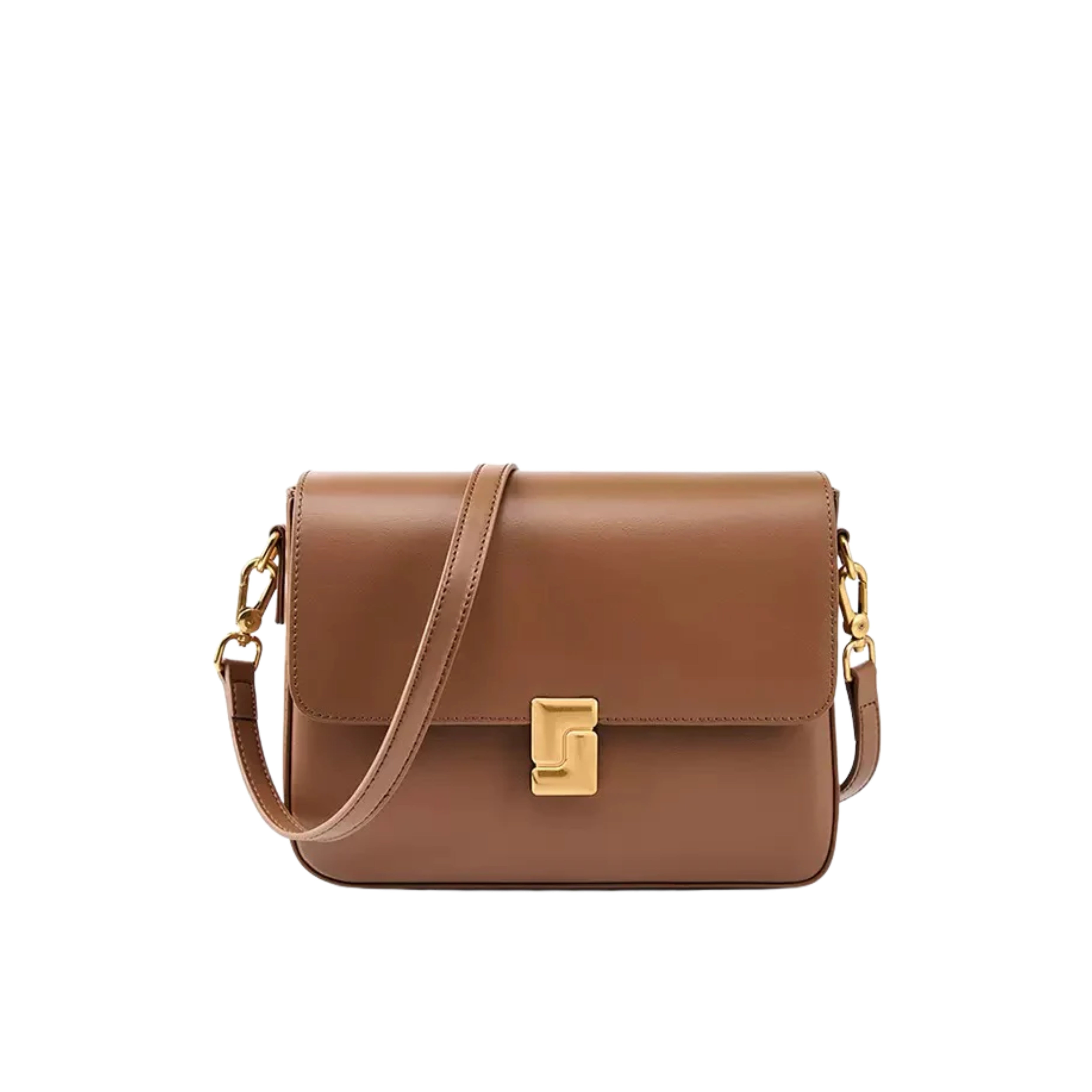 Irene – Stylish & Functional Leather Commuter Crossbody Bag