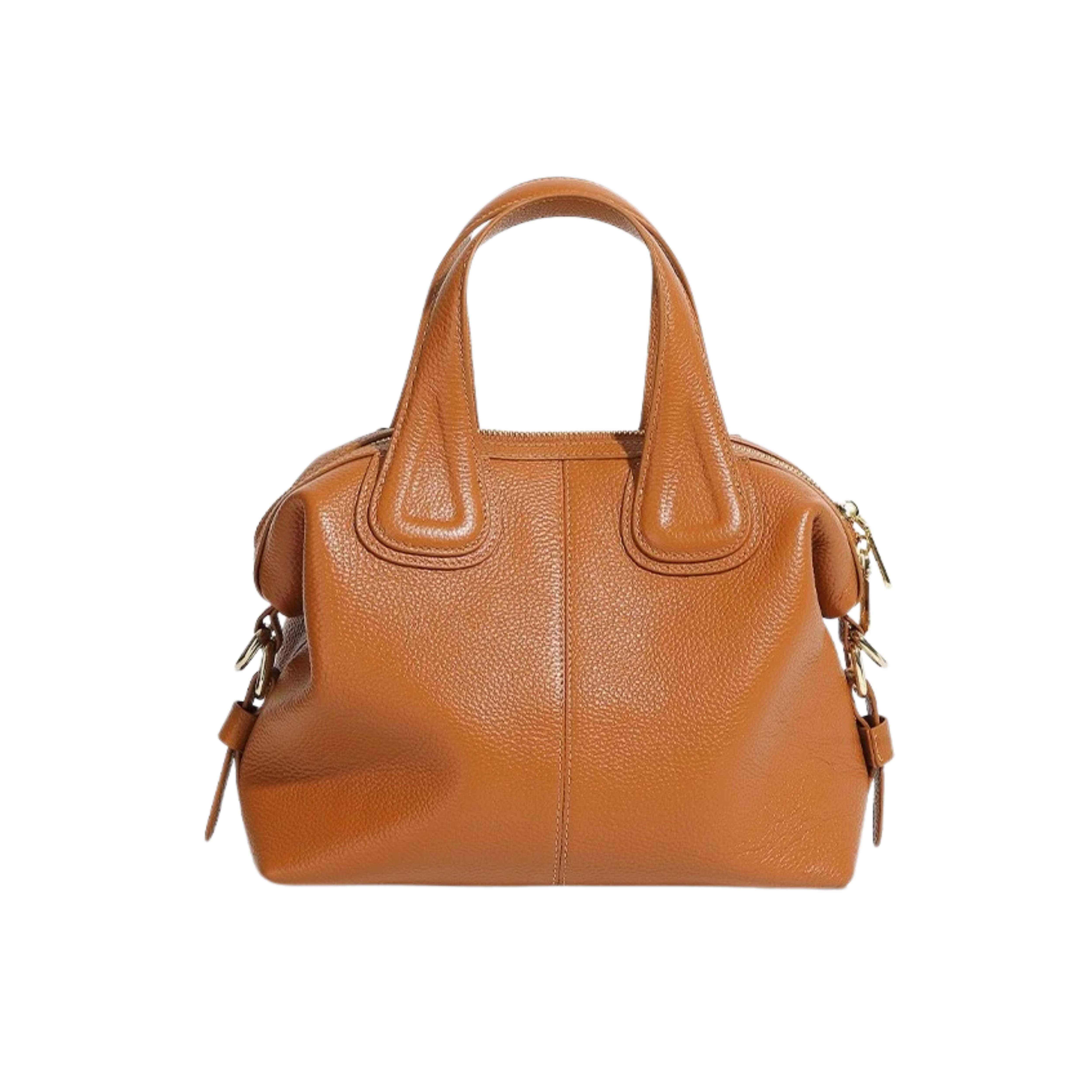 Irene – Stylish & Practical Genuine Leather Boston Tote