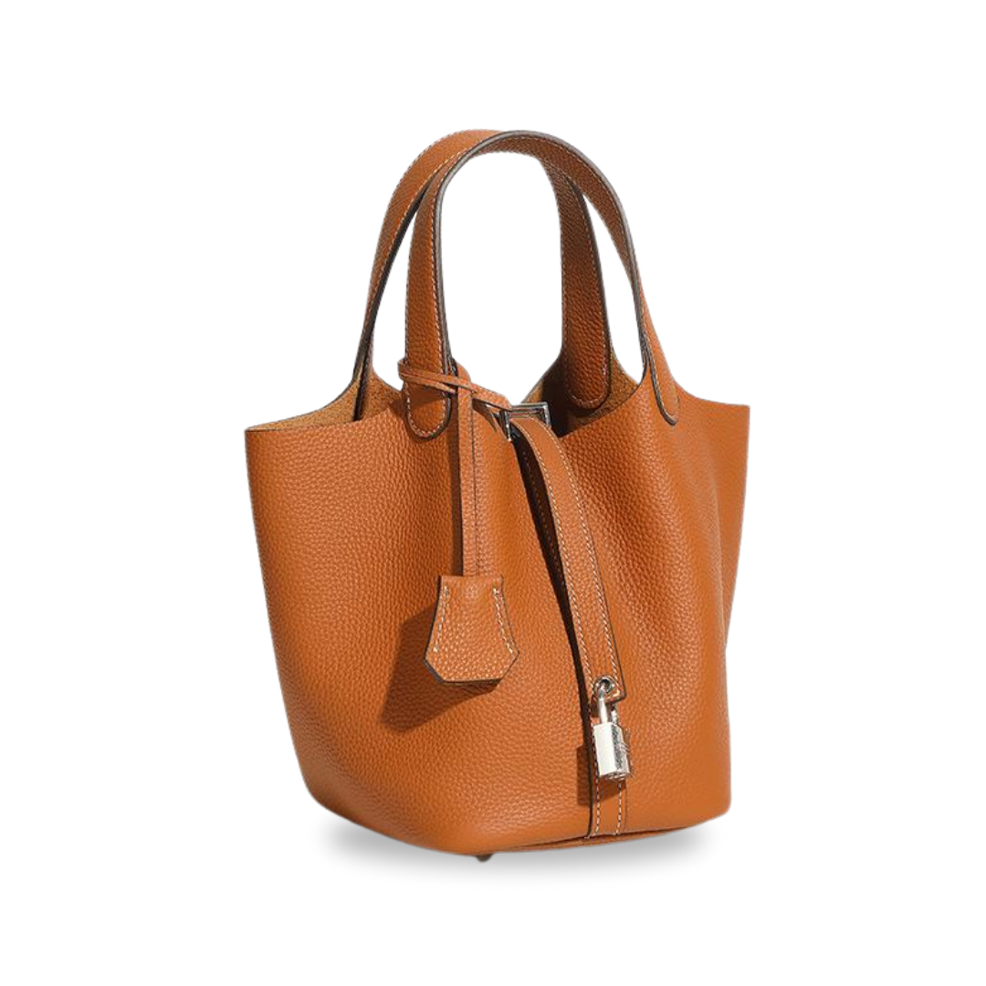 Irene – Lightweight Stylish Leather Bucket Bag