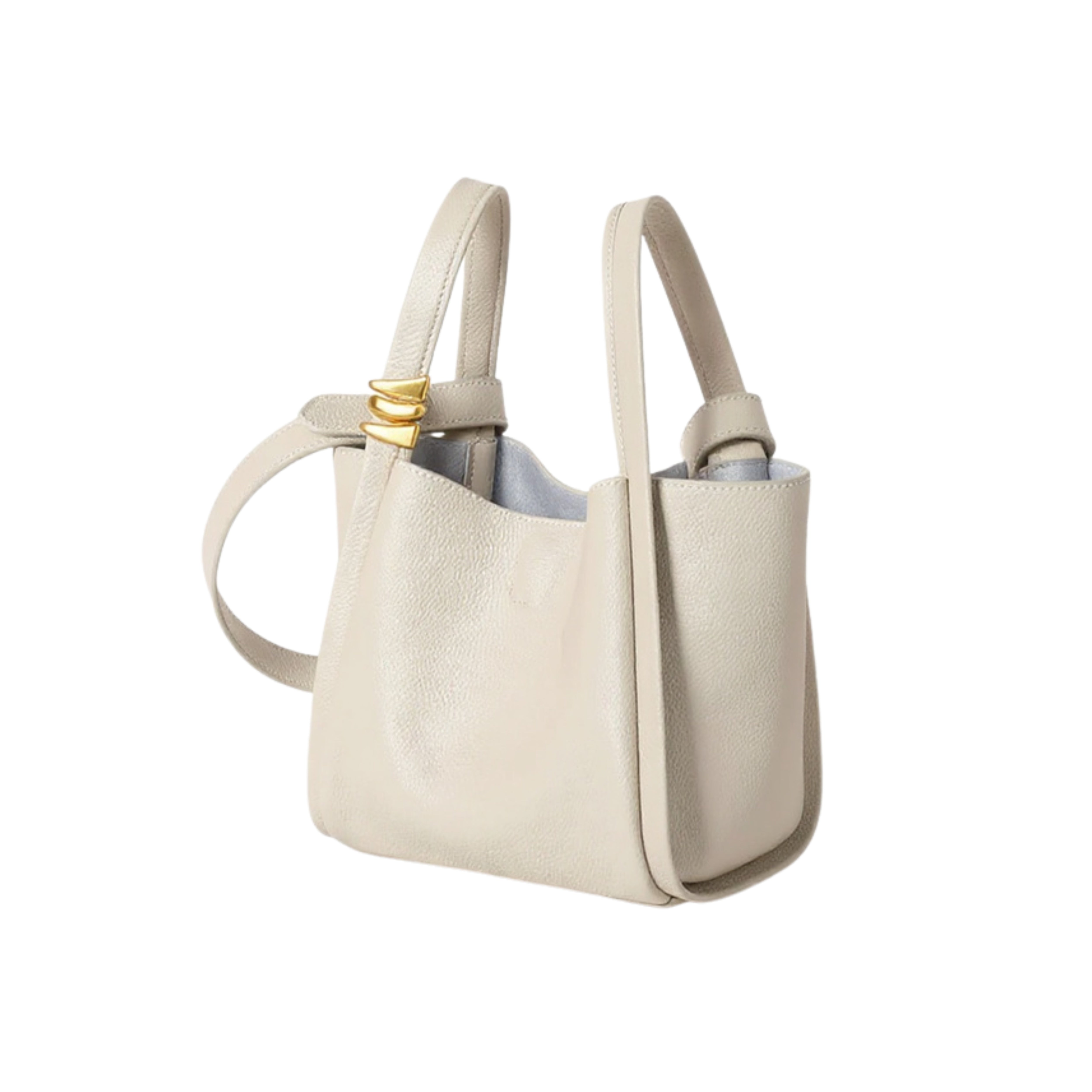 Irene – Unique Denim & Leather Hobo Bag – Soft & Stylish Leather Crossbody Bucket Bag