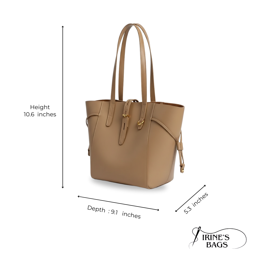 Irene – Versatile Premium Leather Tote Bag