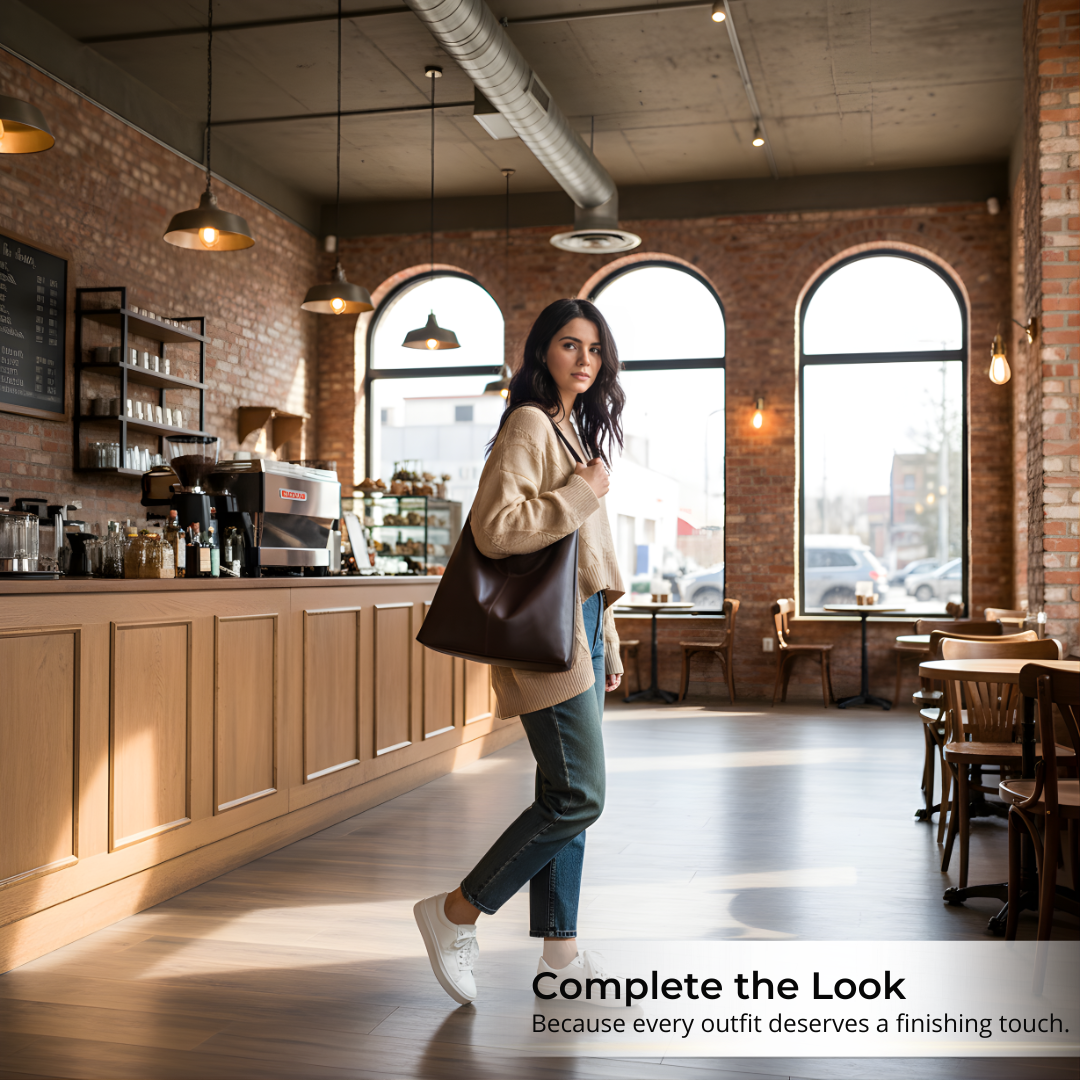 Irene – Leather Fashion Tote Bag