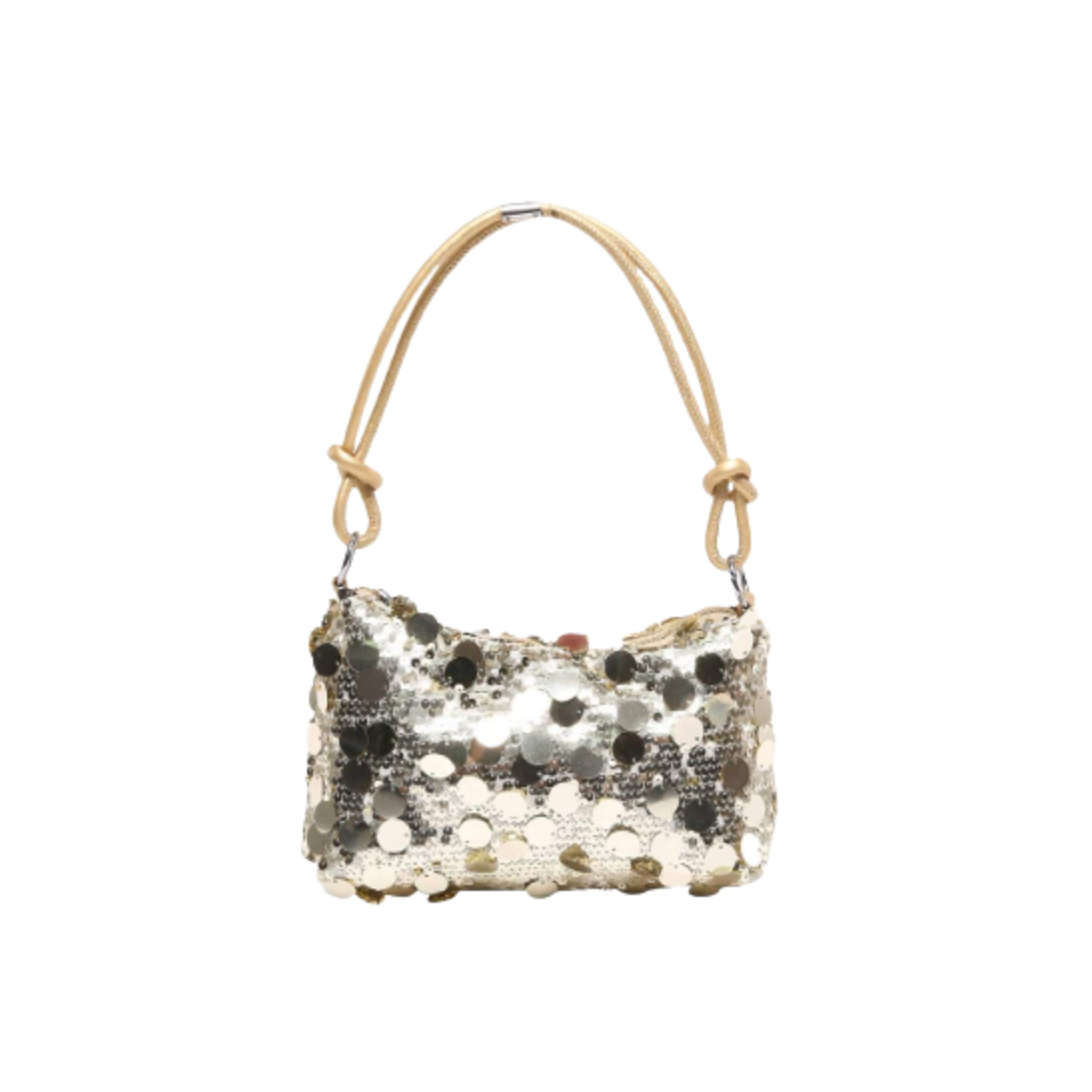 Irene – Gold-Tone Design Mini Shoulder Bag