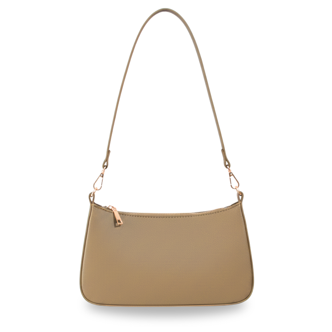Irene – Lightweight Minimalist Leather Shoulder Bag for Women & Teens