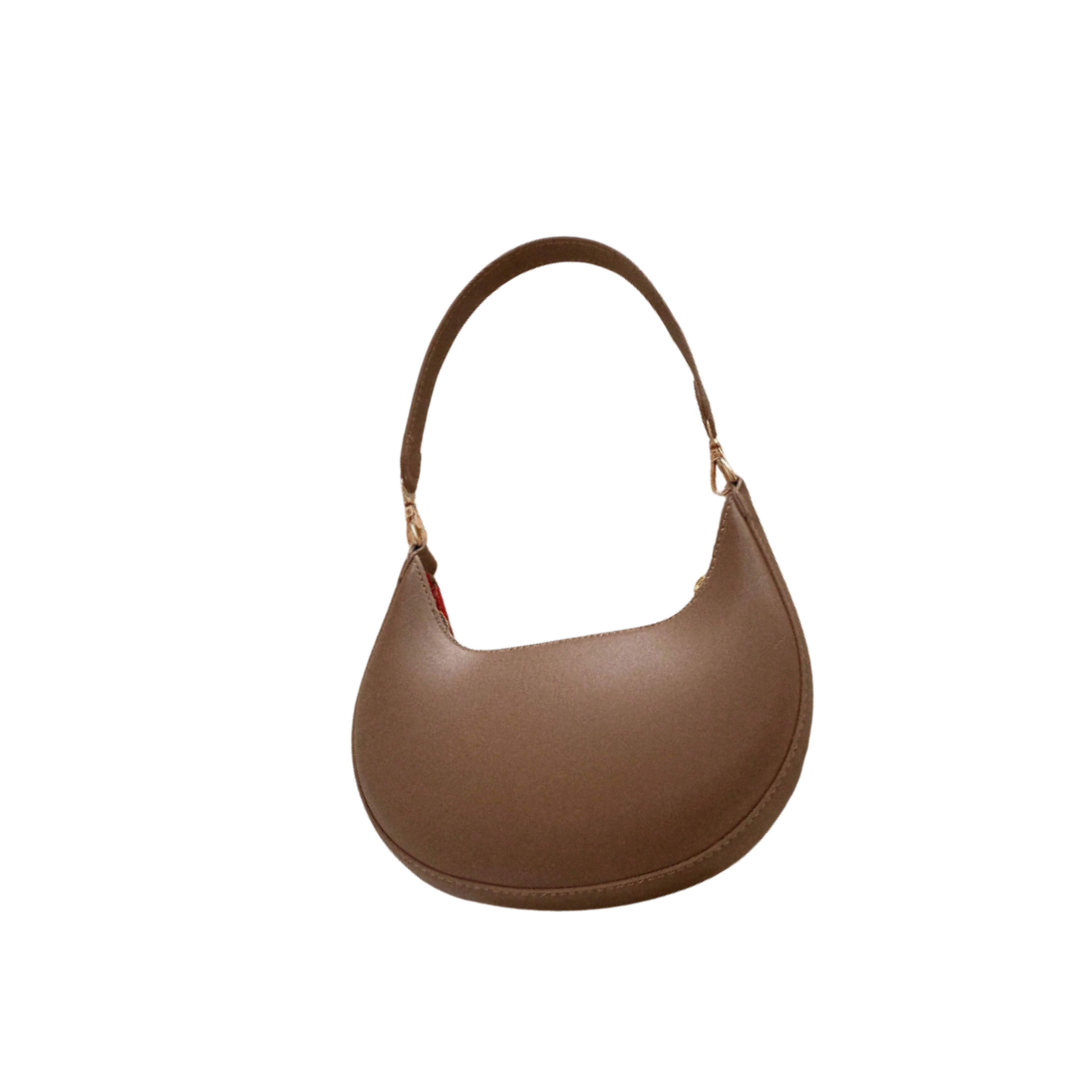Irene – Minimalist & Chic Crescent PU Leather Shoulder Bag