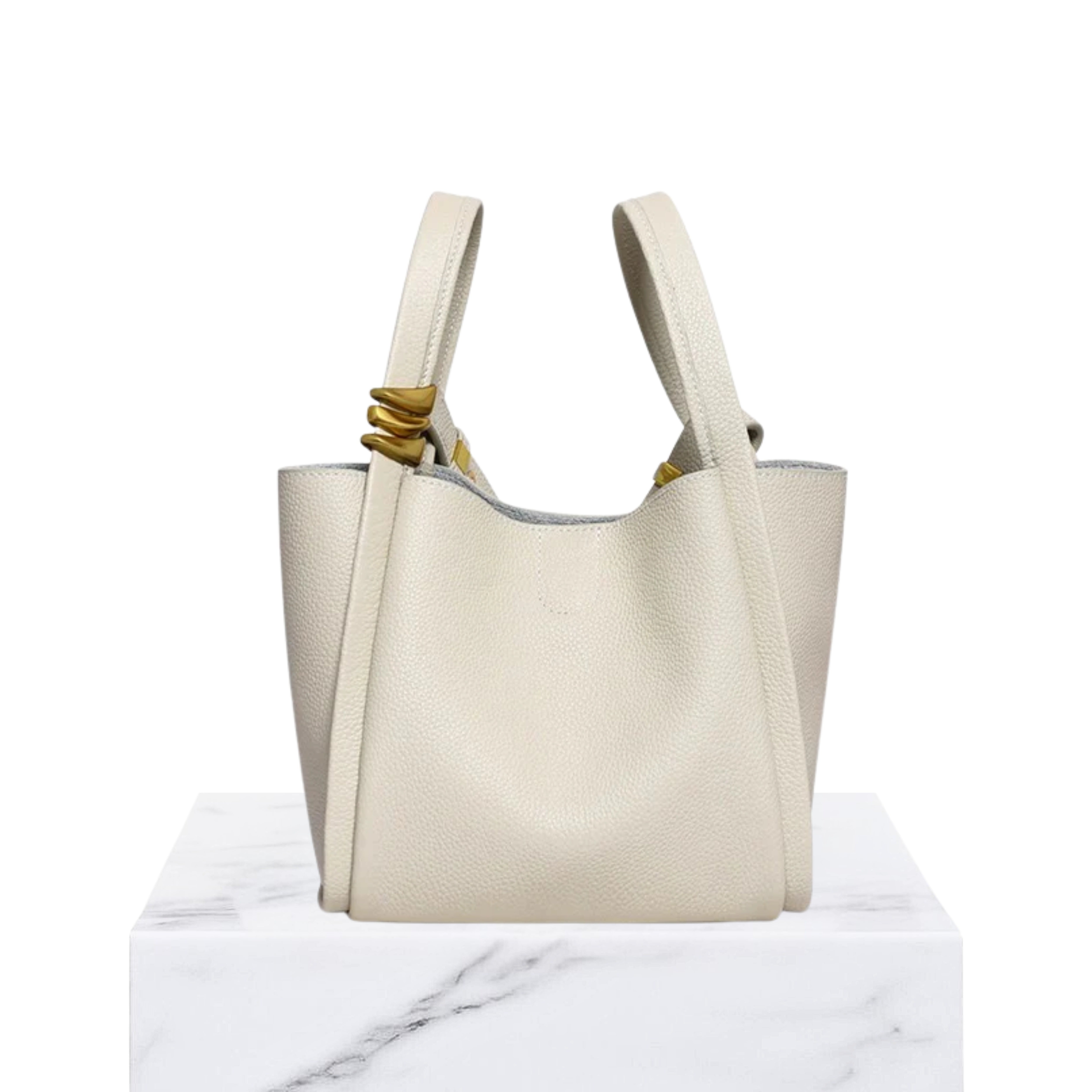 Irene – Unique Denim & Leather Hobo Bag – Soft & Stylish Leather Crossbody Bucket Bag