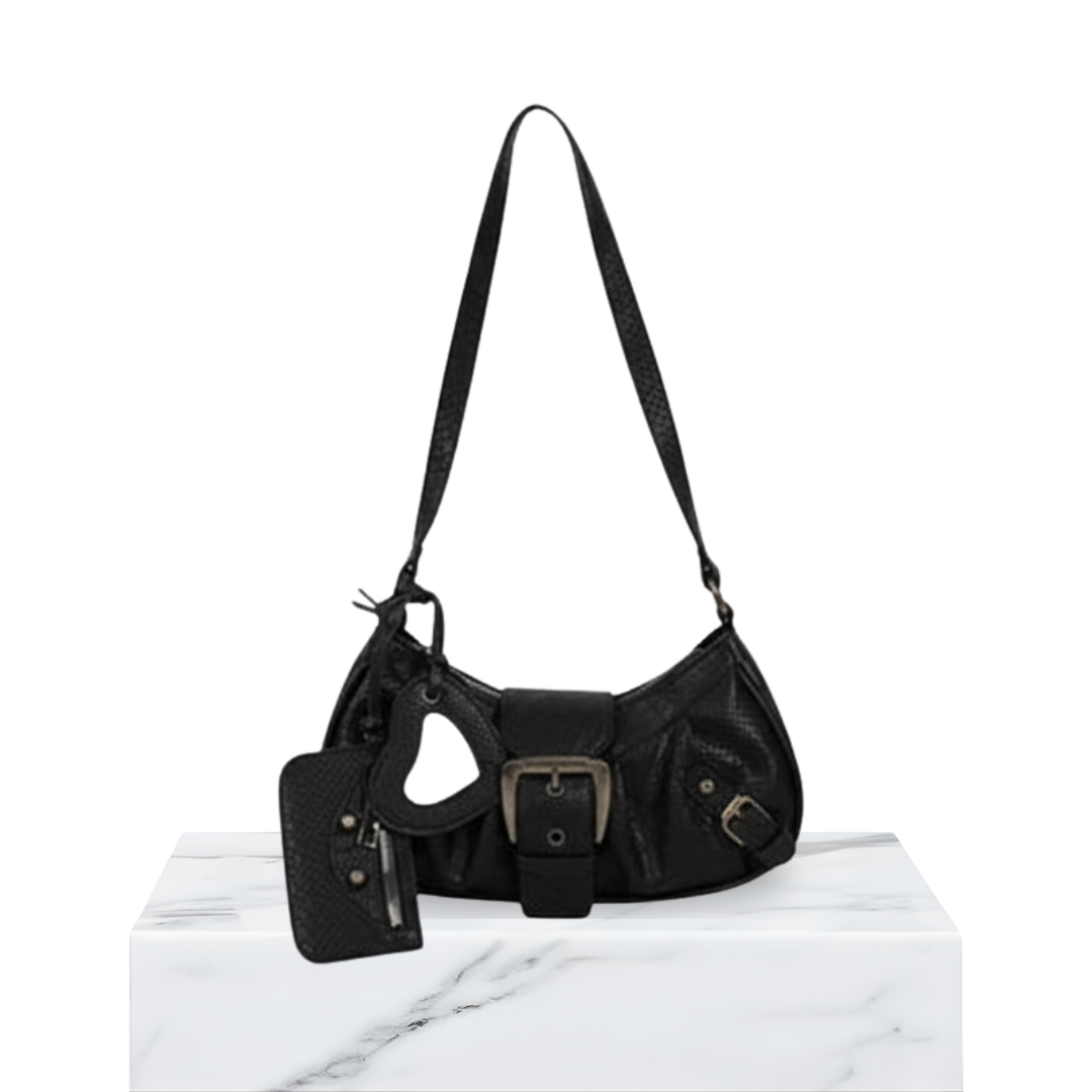 Irene – Festival-Ready Gothic Leather Shoulder Bag