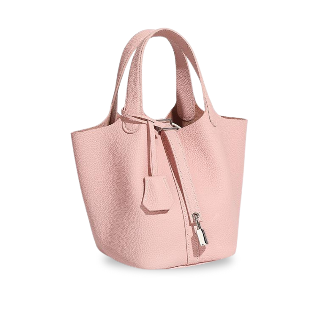 Irene – Lightweight Stylish Leather Bucket Bag