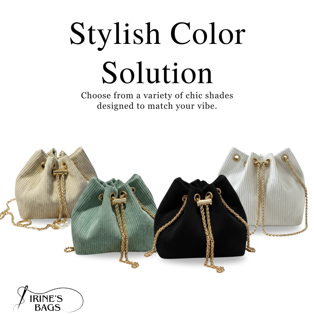 Irene – Minimalist Shoulder Bucket Bag