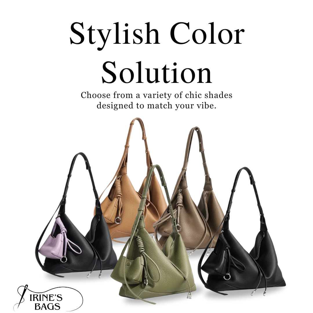 Irene – Genuine Leather Dumpling Tote Bag