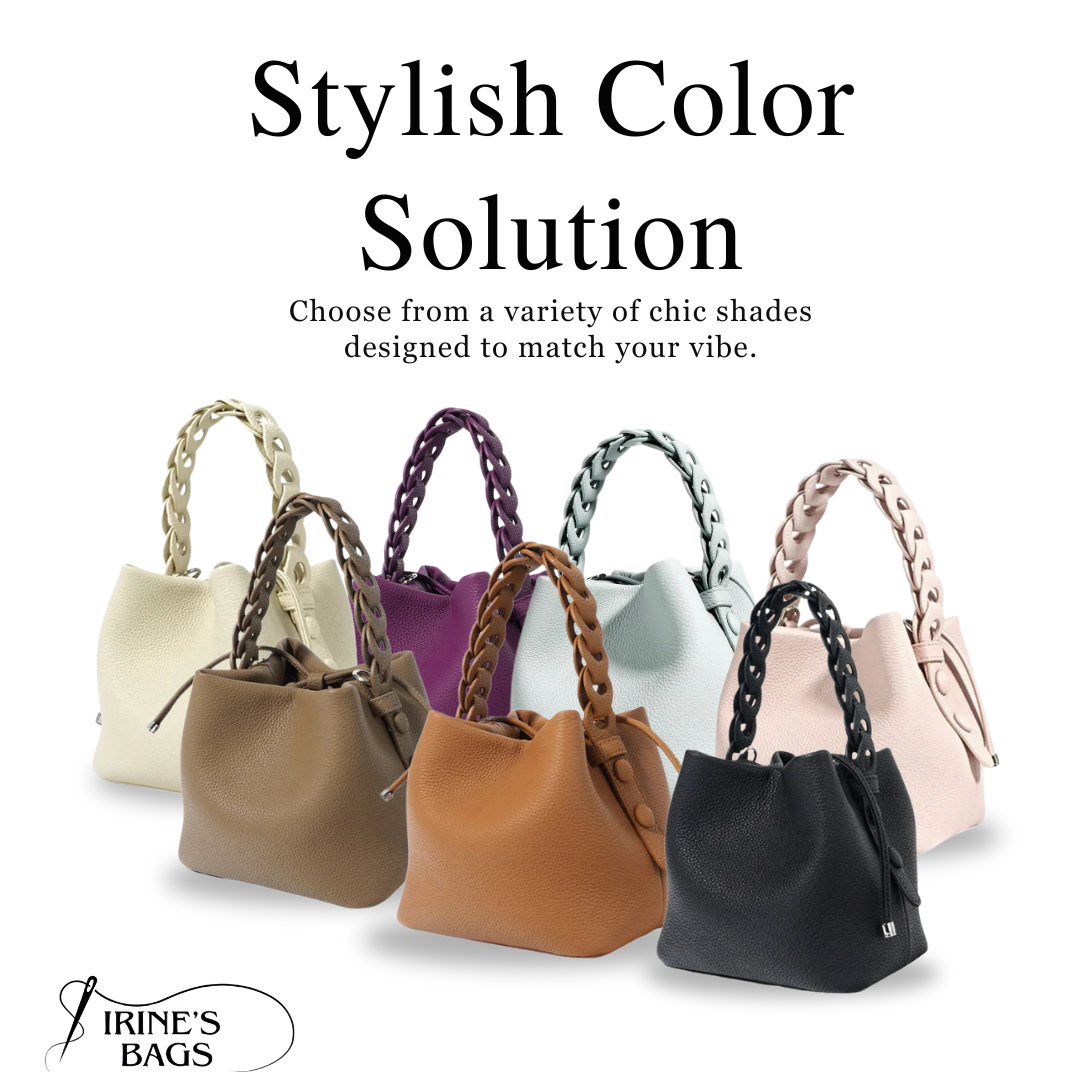 Irene – Stylish & Practical Premium Leather Handheld Bag