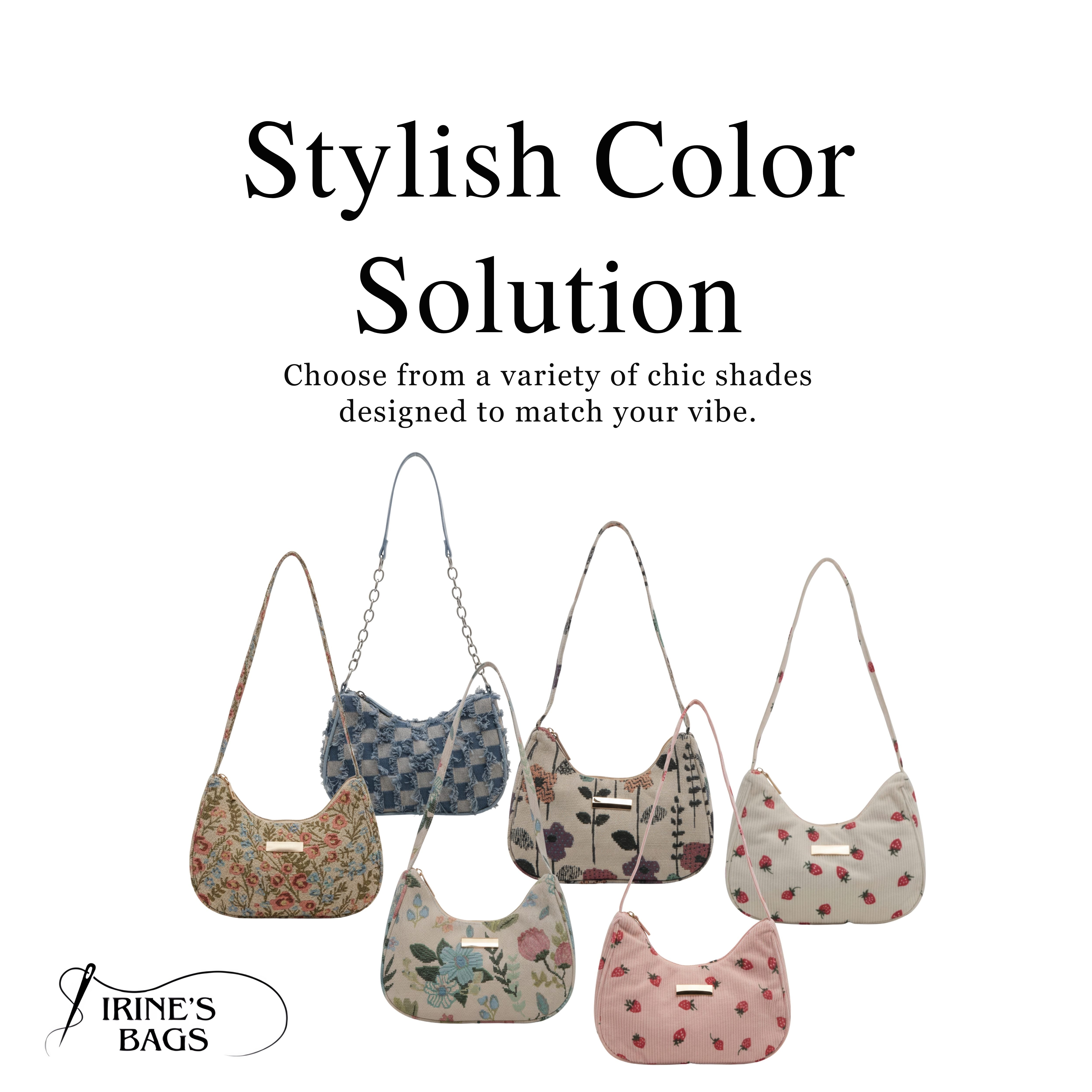 Irene – Versatile Small Square Crossbody Bag