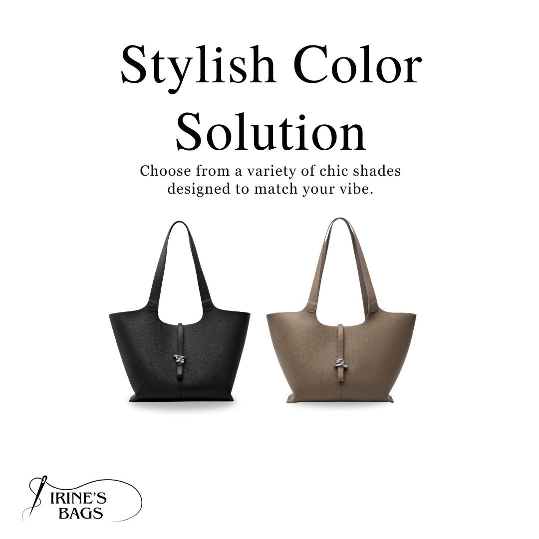 Irene – Elegant & Functional Genuine Leather Office Tote