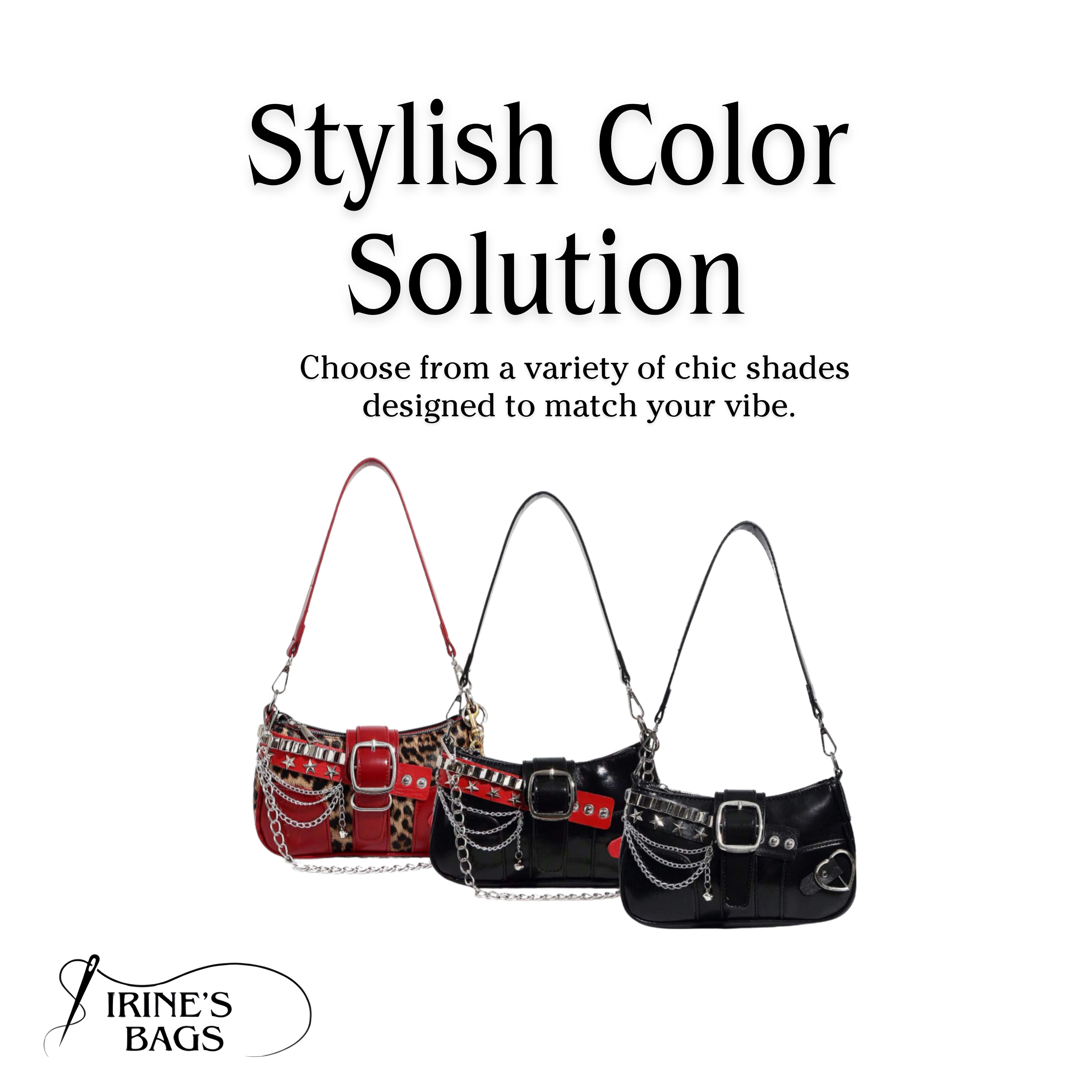 Irene – Star & Moon Chain Crossbody Bag