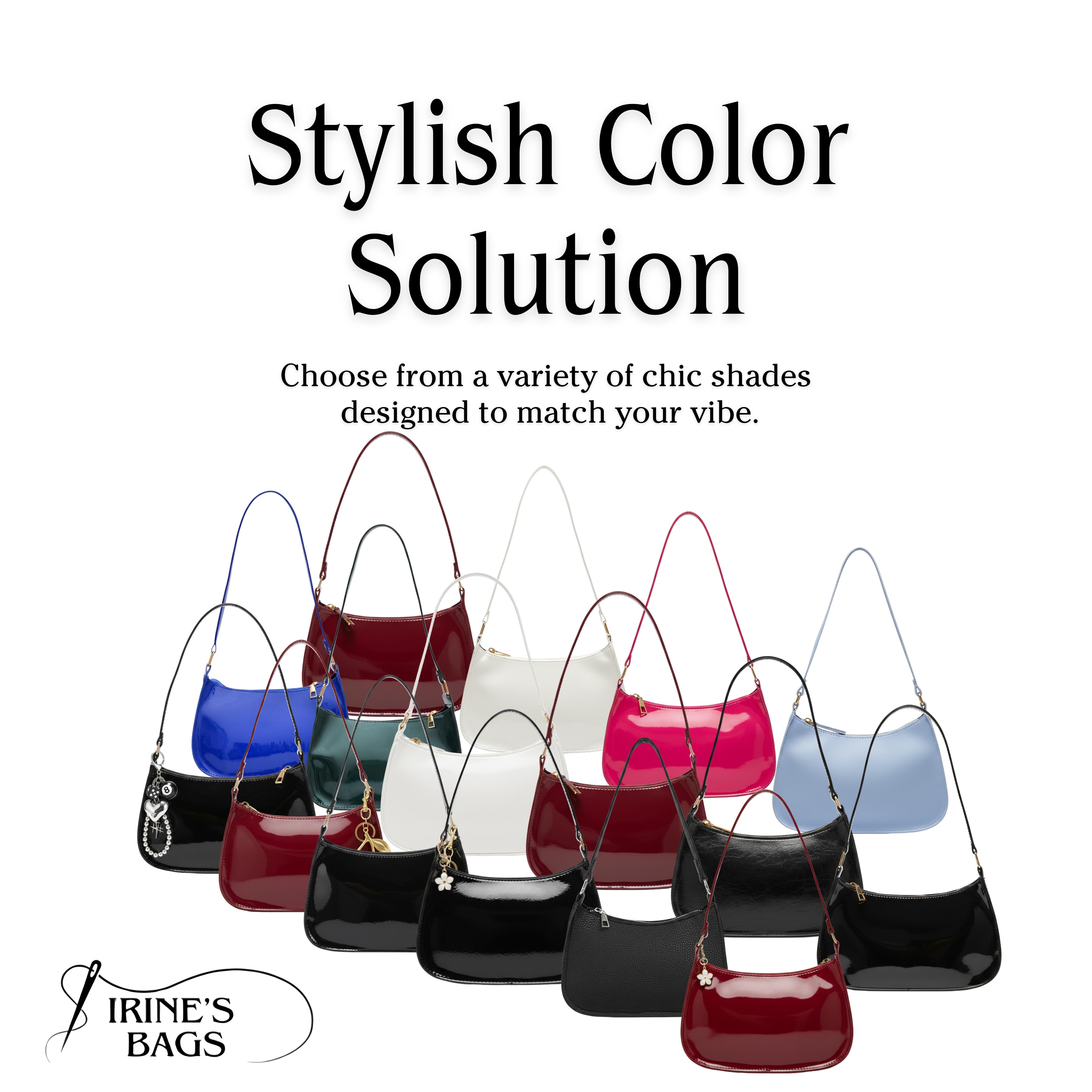 Irene – Minimalist Faux Leather Shoulder Bag