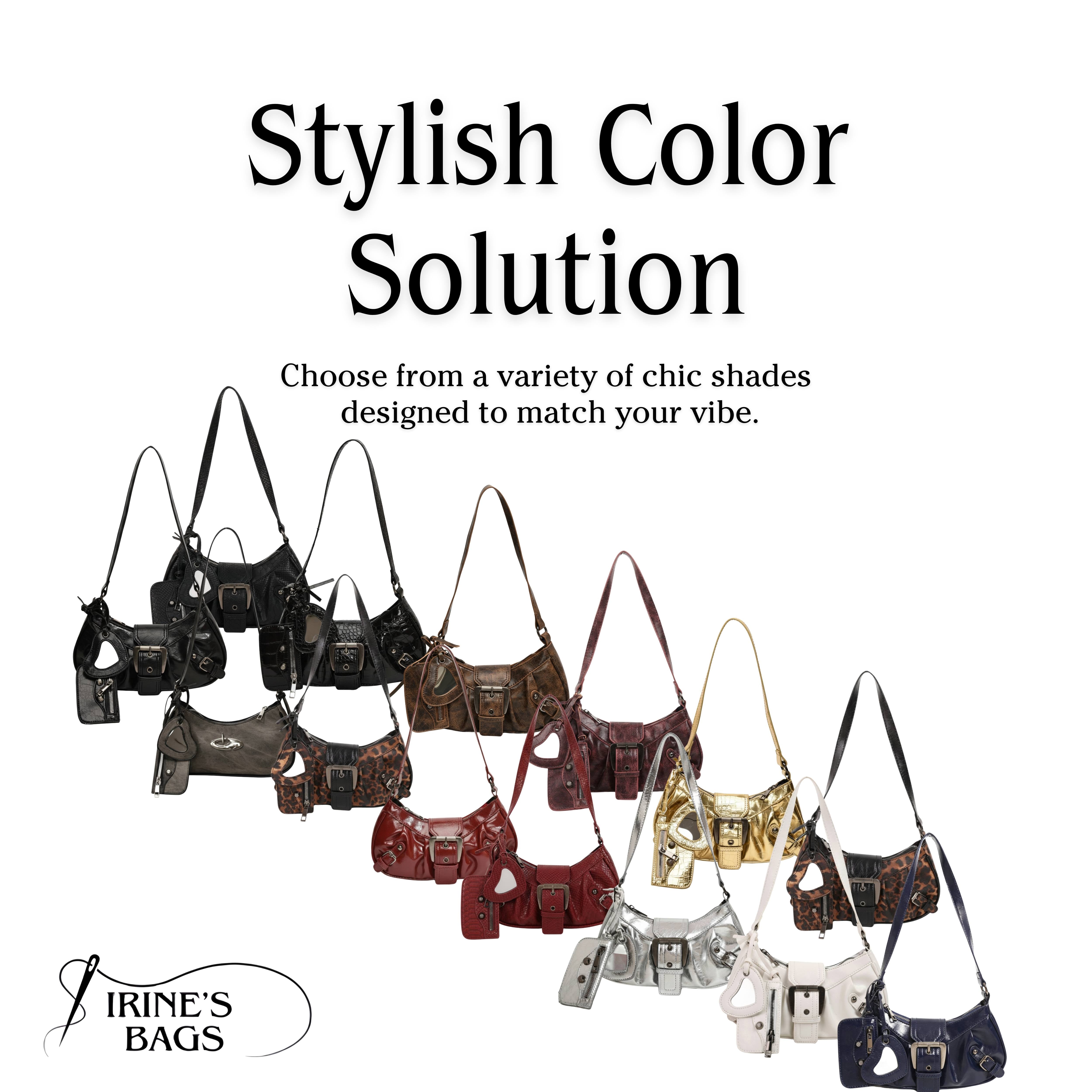 Irene – Festival Ready Gothic Shoulder Bag