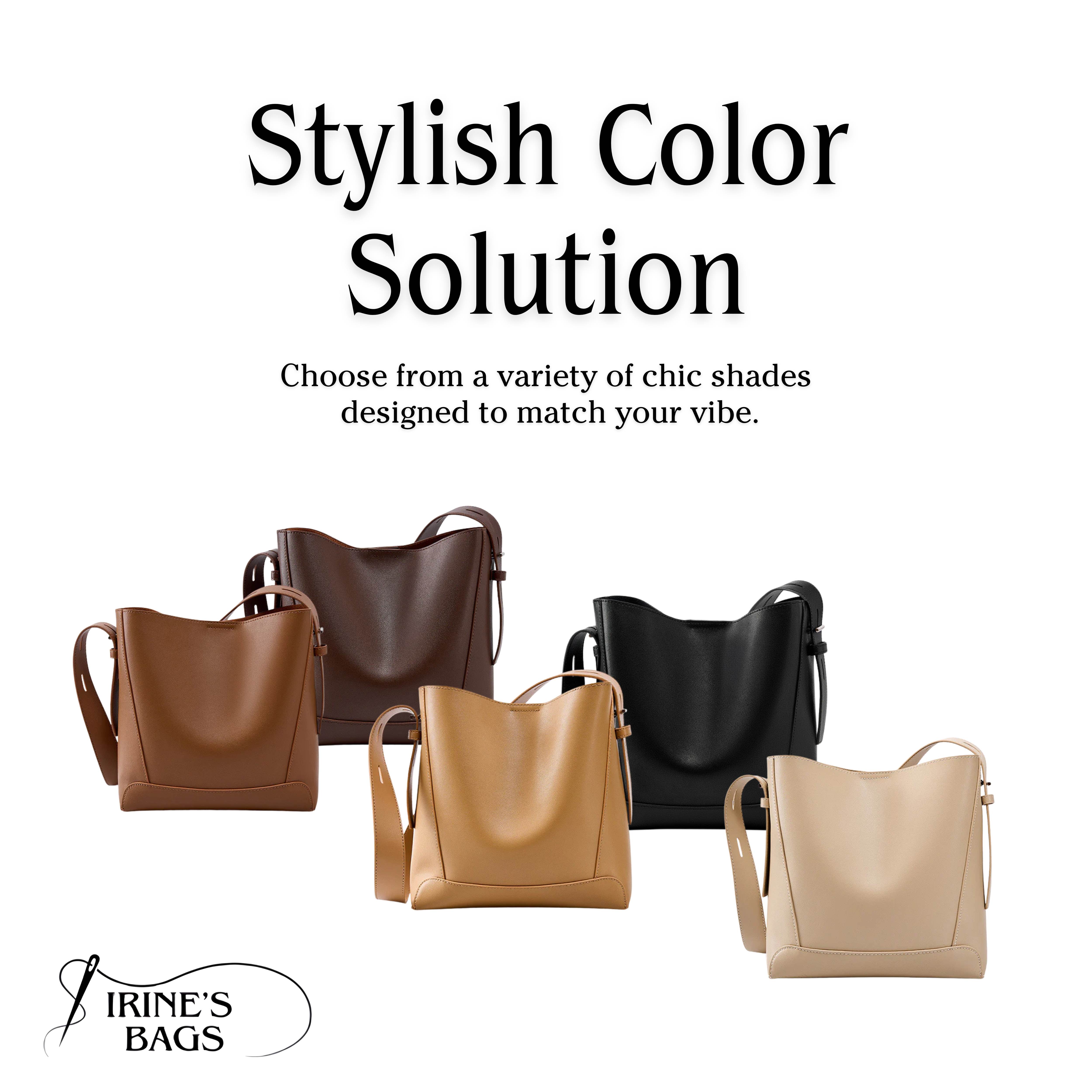 Irene – Durable Genuine Leather Crossbody Shoulder Bag