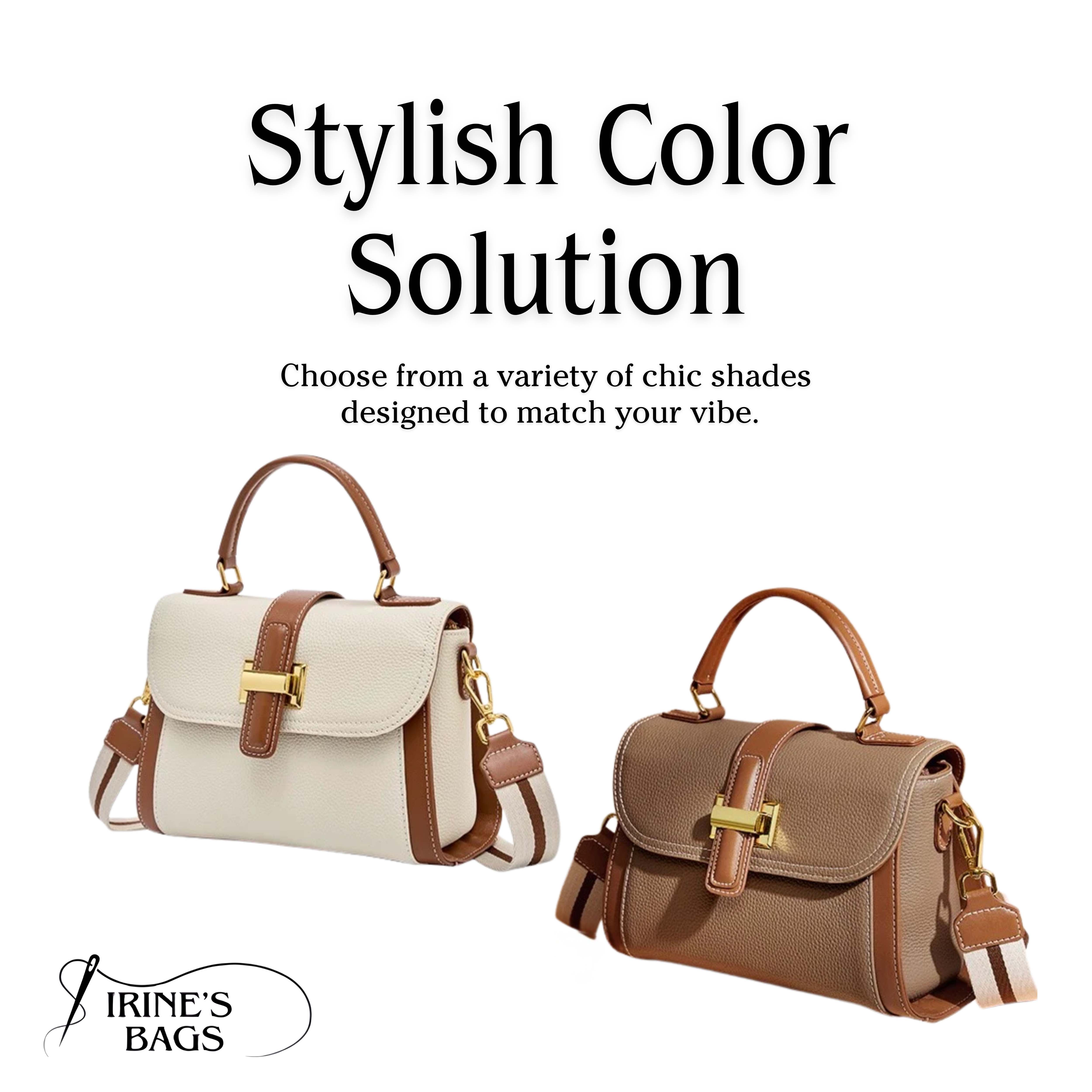 Irene – Structured Minimalist Top Handle Bag