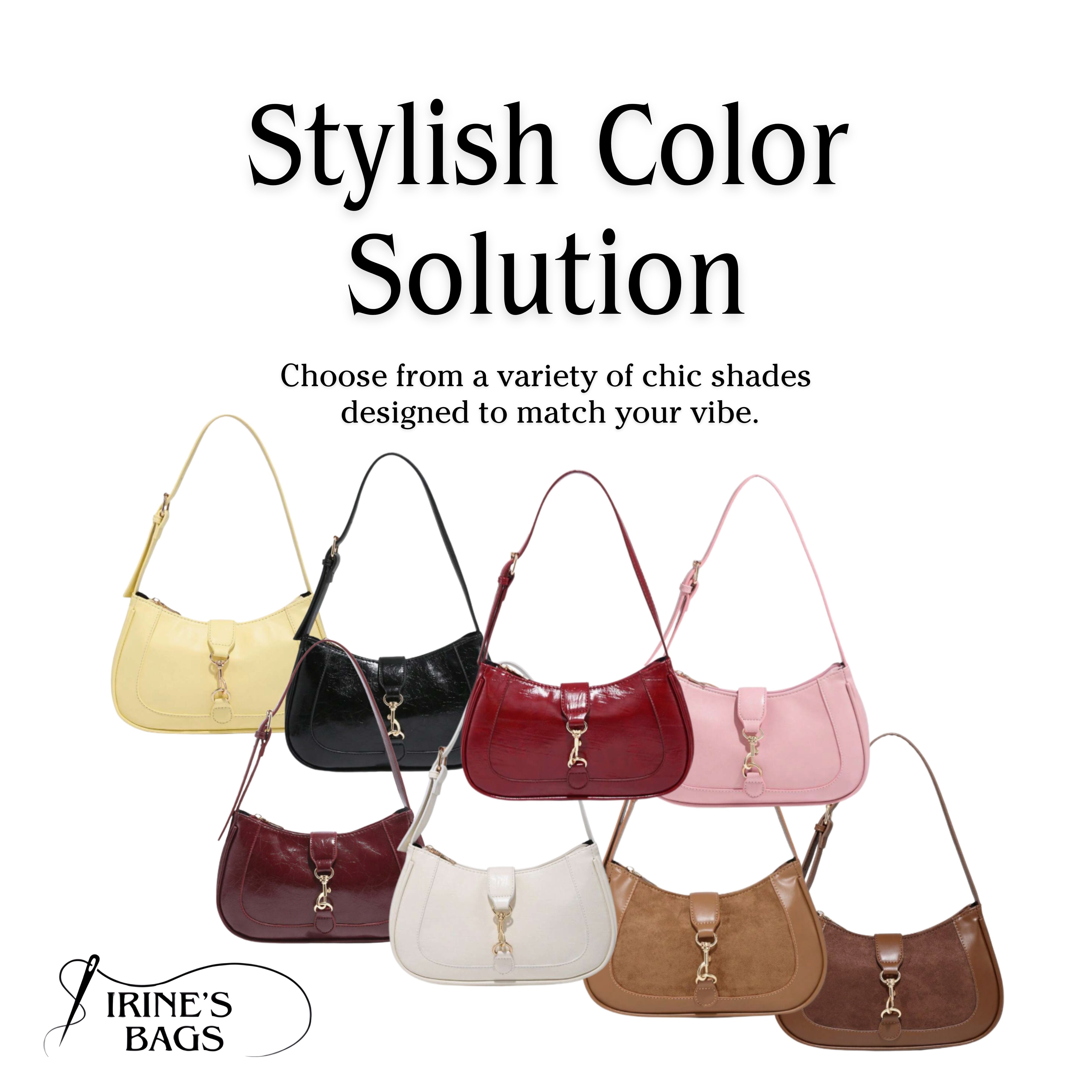 Irene – Minimalist Crescent Shape Shoulder Bag