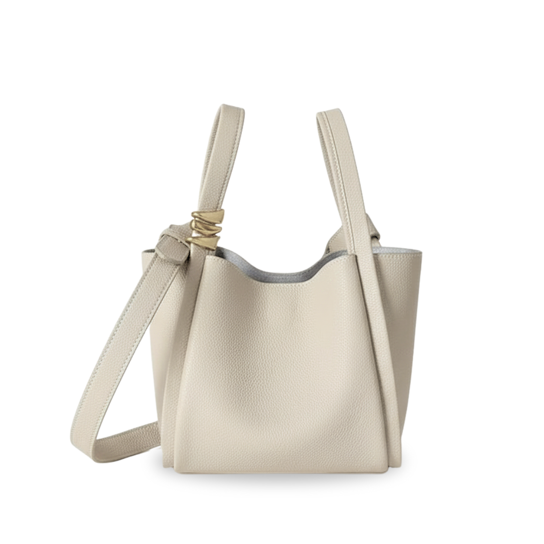Irene – Premium Leather Crossbody Bucket Bag