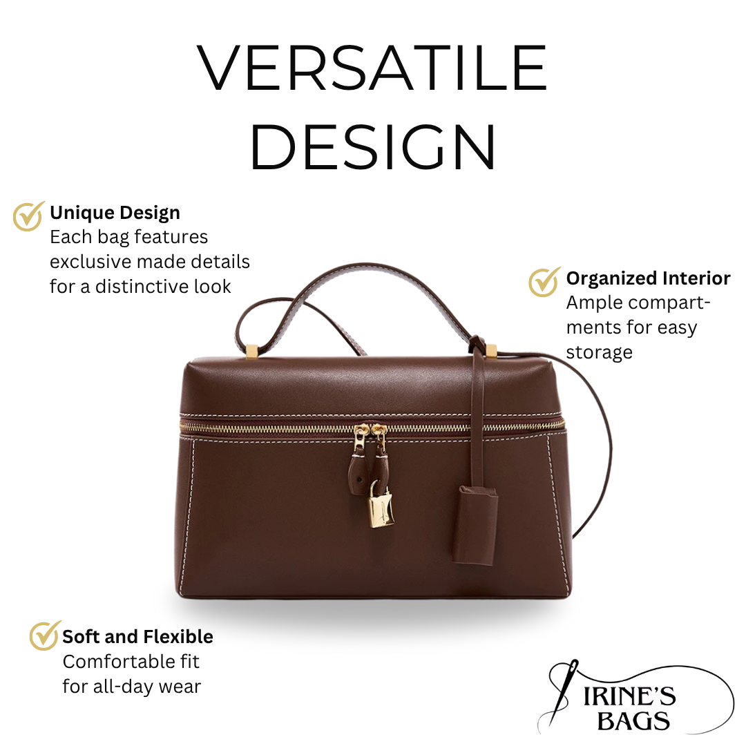 Irene – Lightweight Comfortable Leather Crossbody Bag