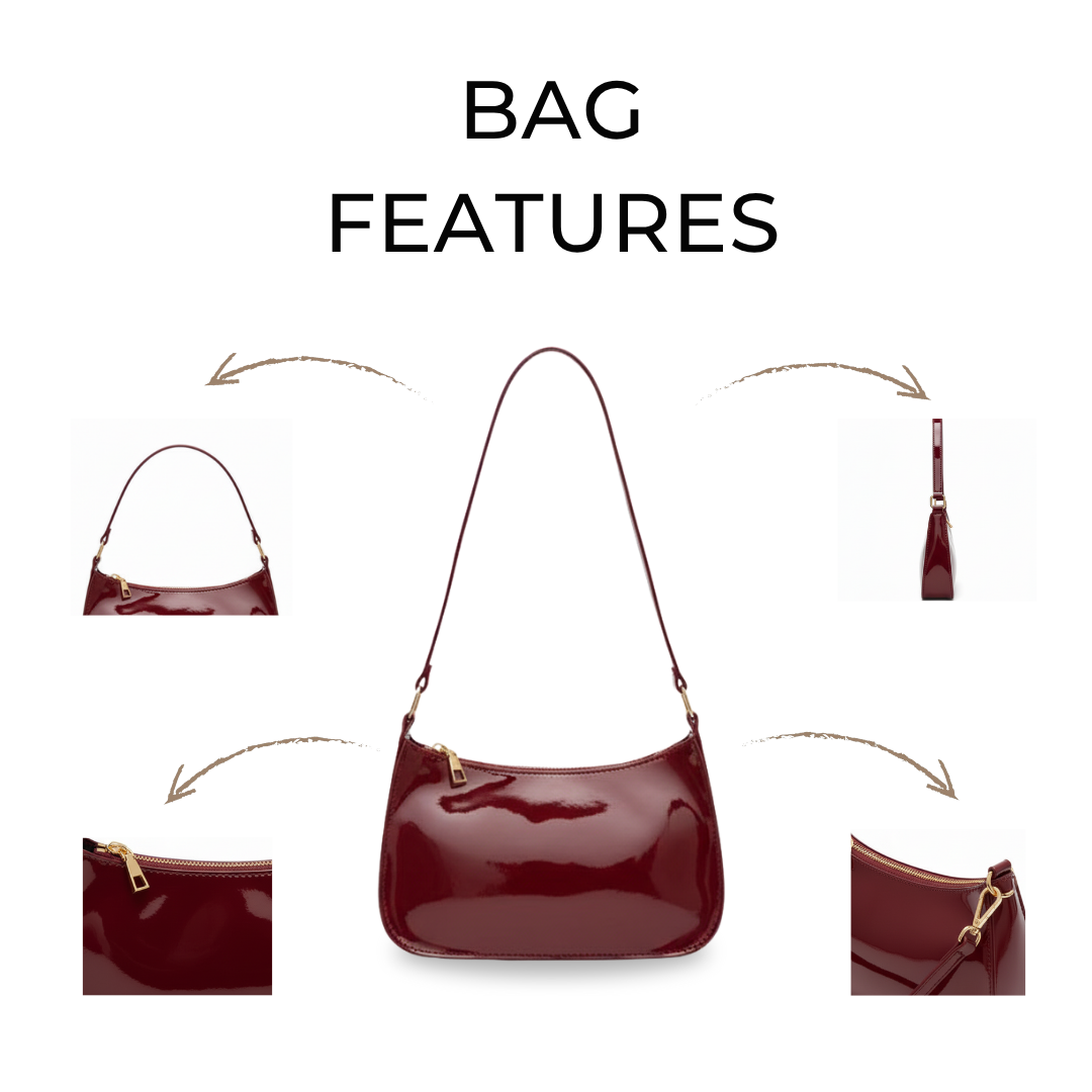 Irene – Premium Leather Minimalist Shoulder Bag