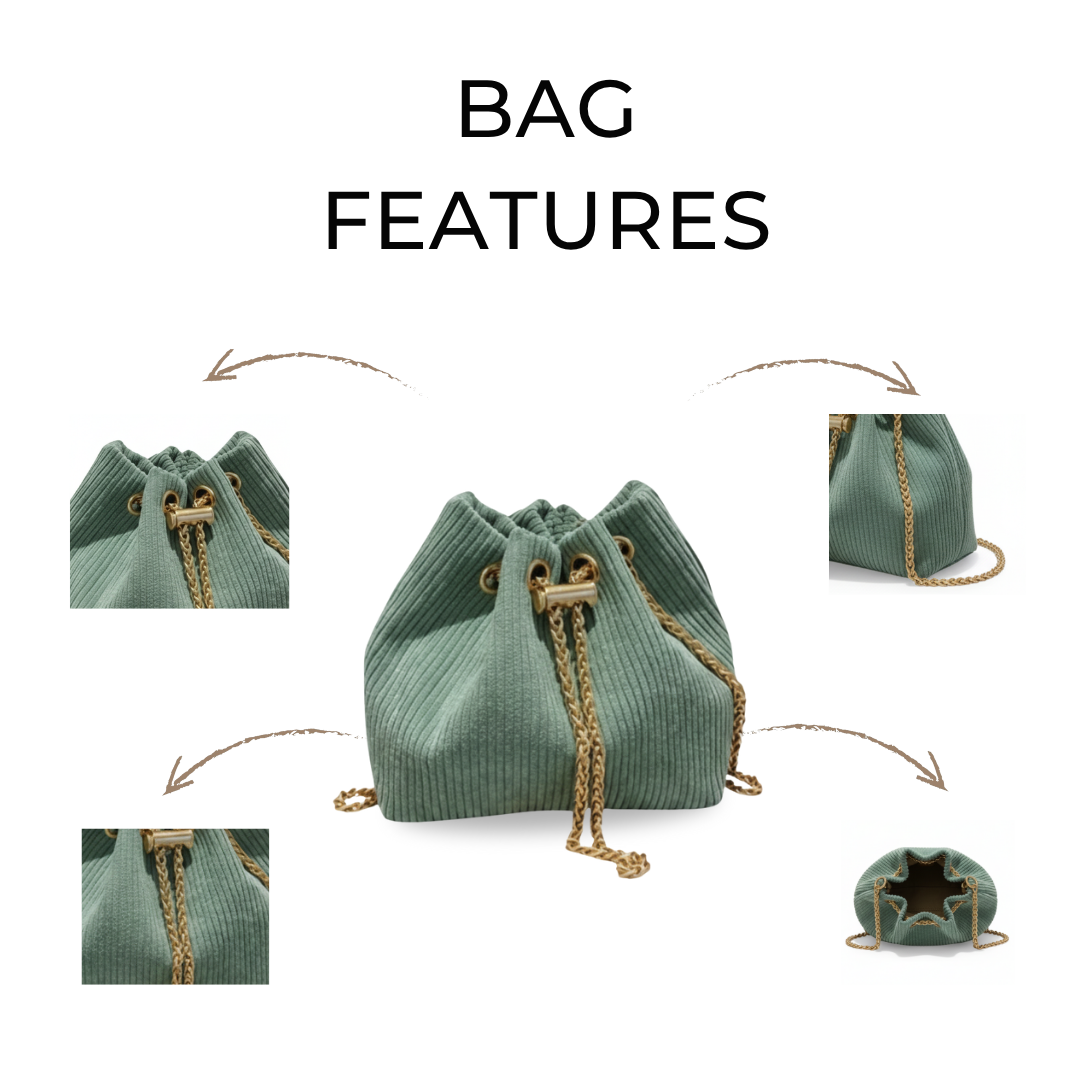 Irene – Minimalist Shoulder Bucket Bag