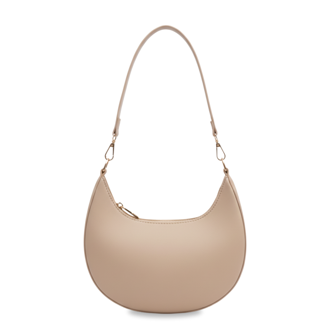 Irene – Chic & Minimalist High-Quality Leather Crescent Shoulder Bag
