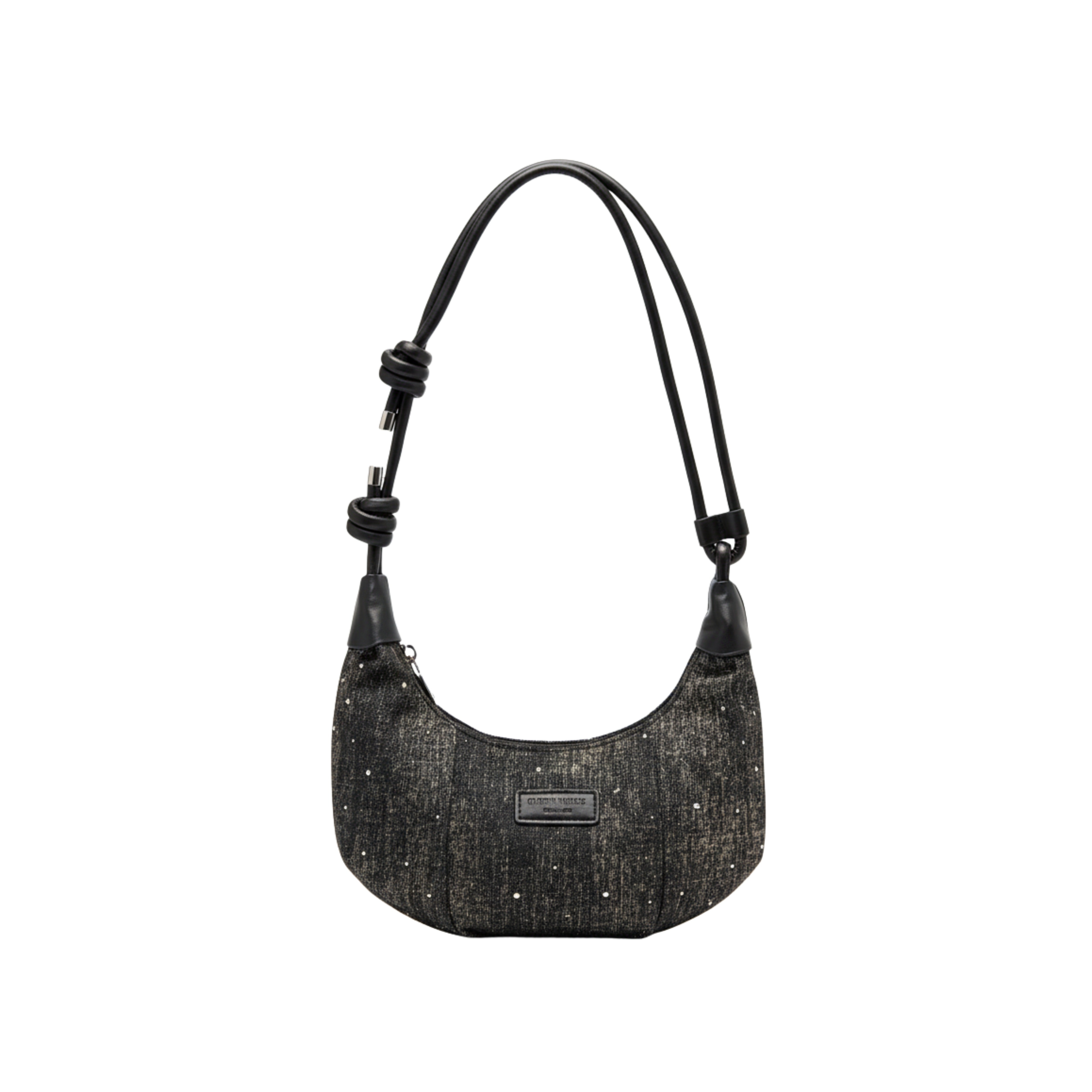 Irene – Versatile Crescent Straw Shoulder Bag