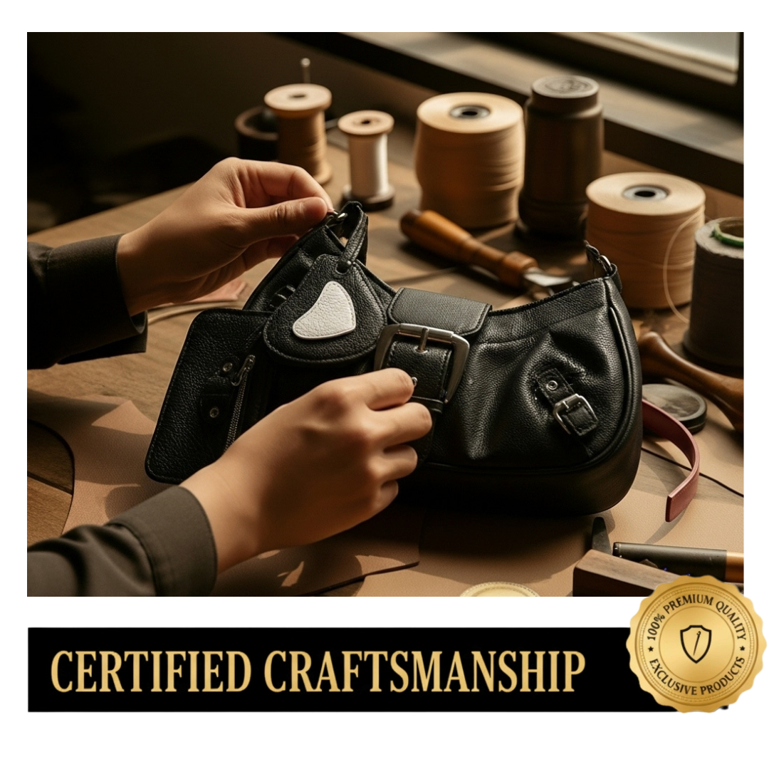 Irene – Festival-Ready Gothic Leather Shoulder Bag