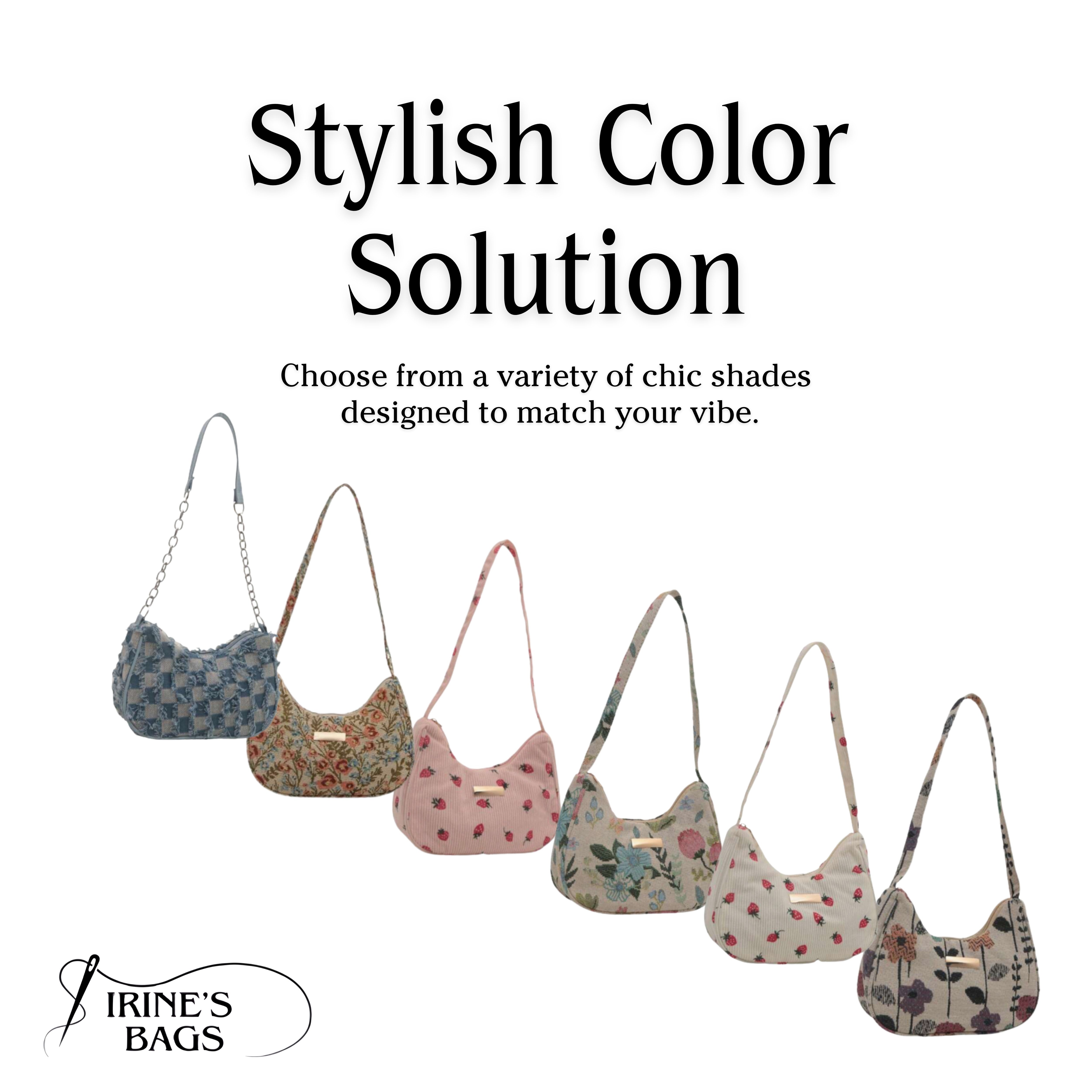 Irene – Versatile Small Square Crossbody Bag