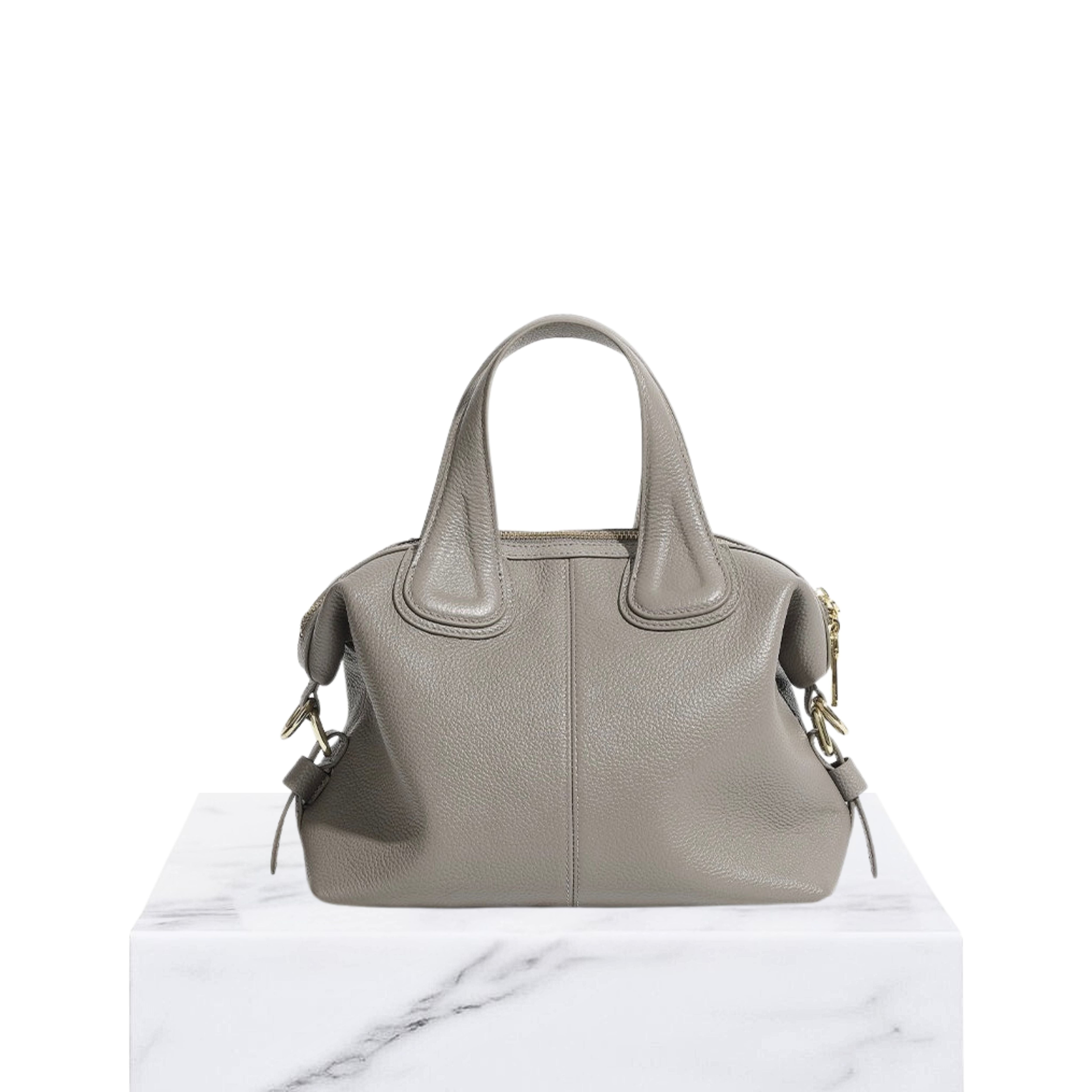 Irene – Stylish & Practical Genuine Leather Boston Tote