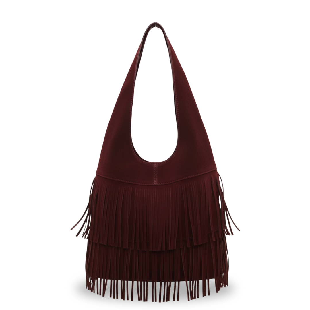 Irene – Solid Color Premium Leather 2-in-1 Commuter Tote Bag