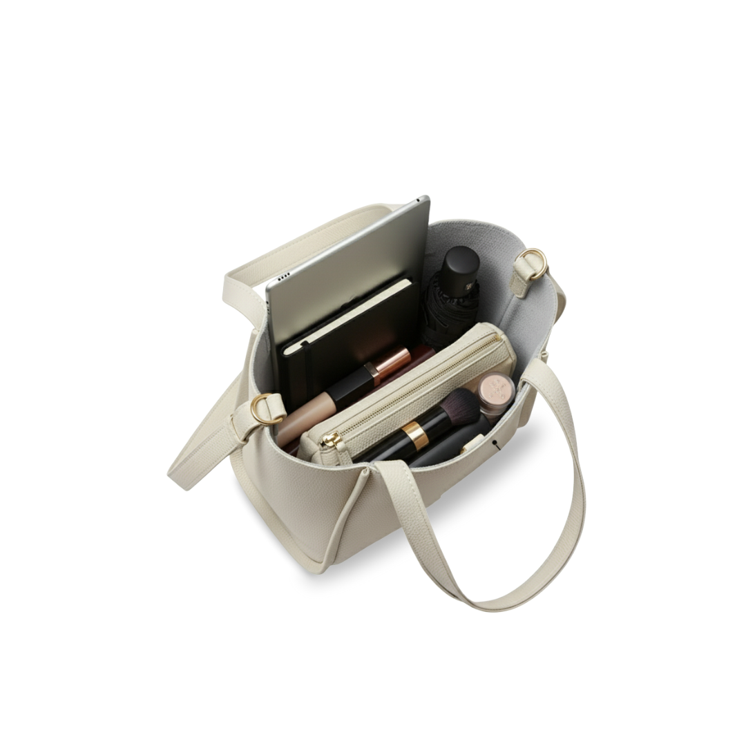 Irene – Premium Leather Crossbody Bucket Bag