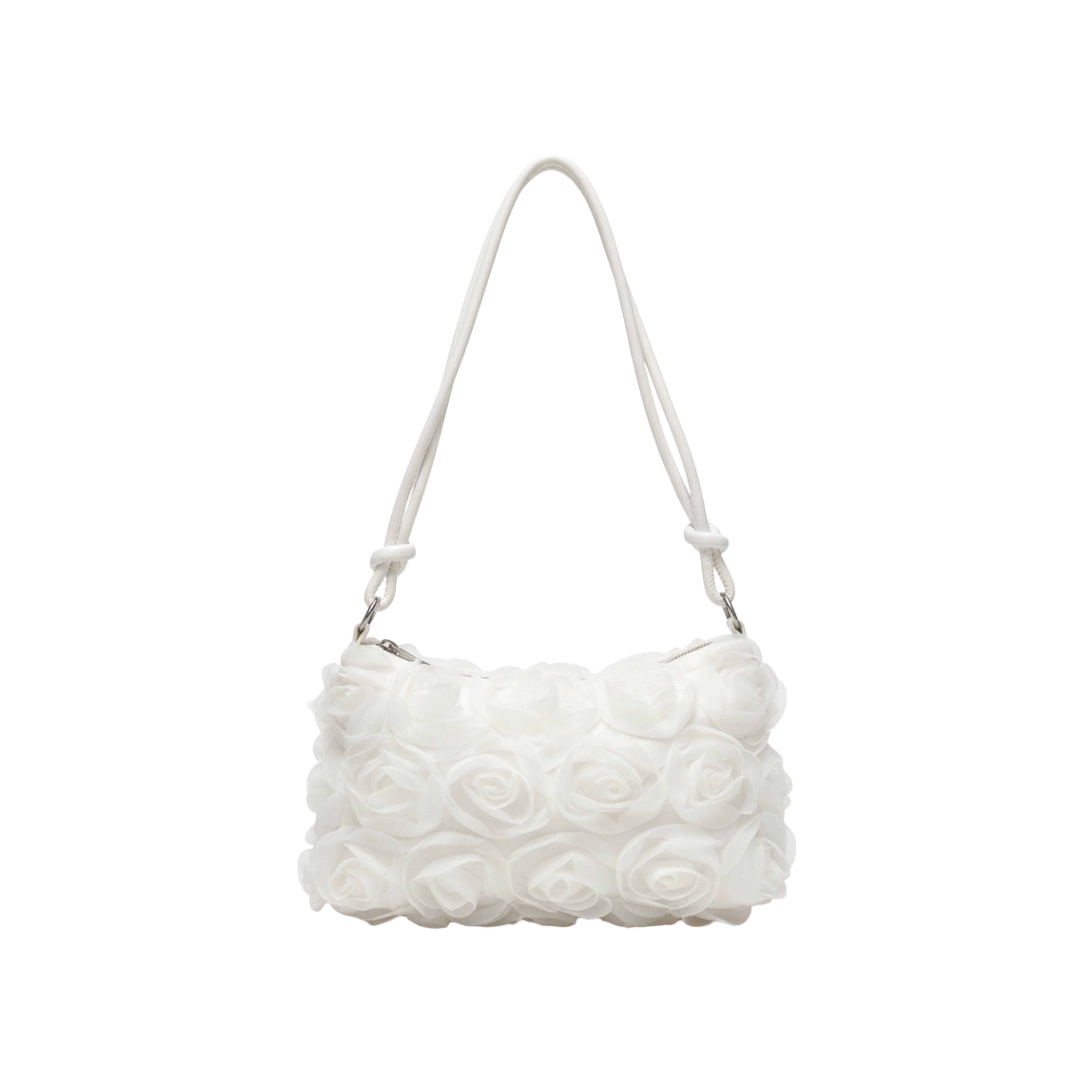 Irene – Versatile Crescent Straw Shoulder Bag